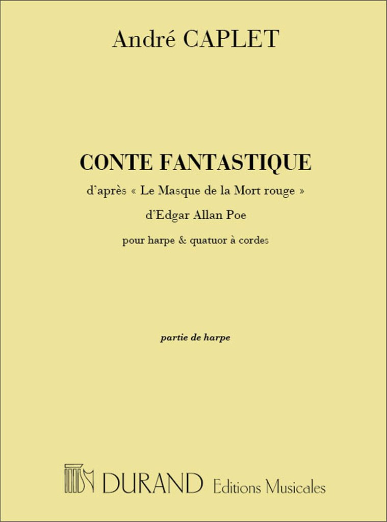 Conte Fantastique, Pour Harpe Et Quatuor A Cordes
